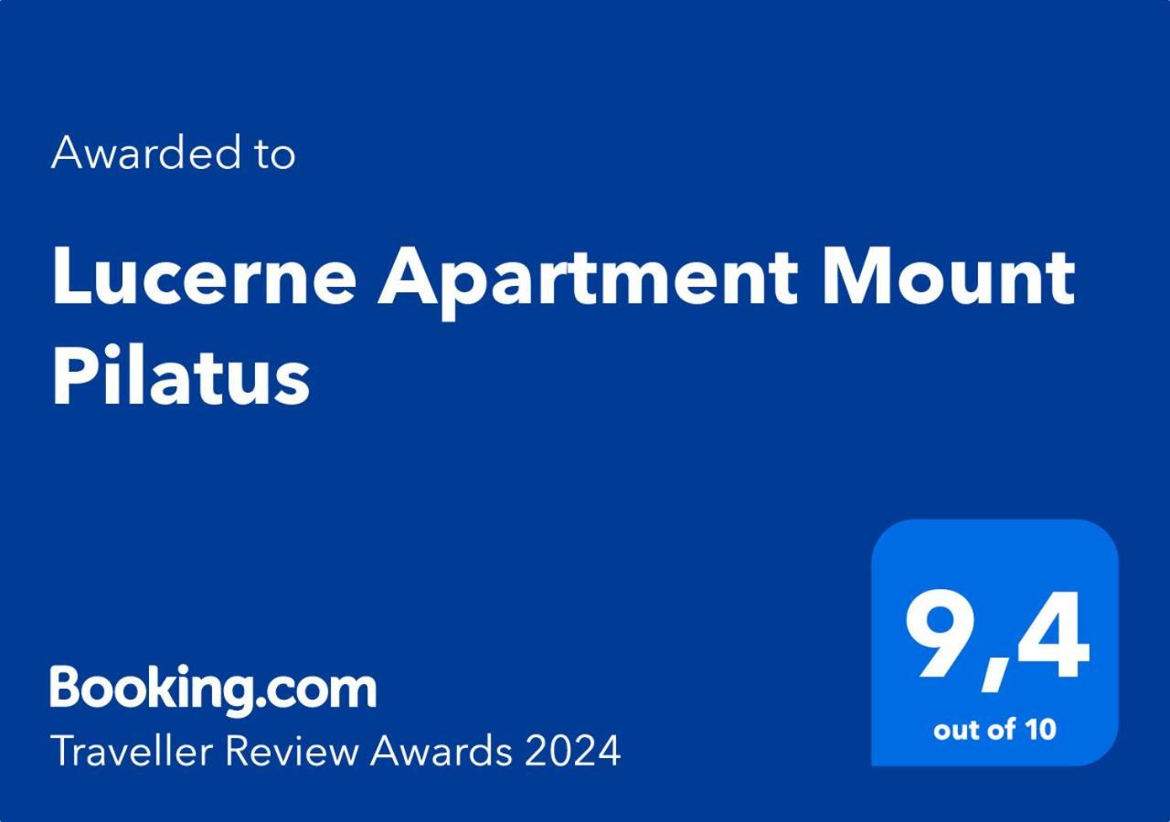 Lucerne Apartment Mount Pilatus Eksteriør billede